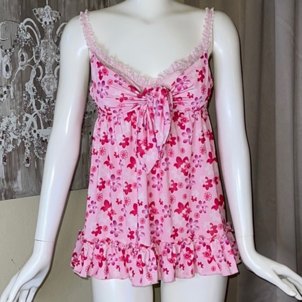 Victoria Secret Pink flower Baby Doll